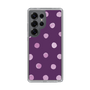 Slim Protection Case［ Watercolor Dots Retro Color - Purple ］