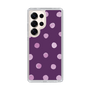 Slim Protection Case［ Watercolor Dots Retro Color - Purple ］