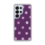 Slim Protection Case［ Watercolor Dots Retro Color - Purple ］