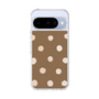 Slim Protection Case［ Watercolor Dots Retro Color - Brown ］