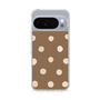Slim Protection Case［ Watercolor Dots Retro Color - Brown ］