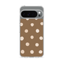 Slim Protection Case［ Watercolor Dots Retro Color - Brown ］