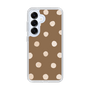 Slim Protection Case［ Watercolor Dots Retro Color - Brown ］