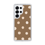 Slim Protection Case［ Watercolor Dots Retro Color - Brown ］