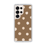 Slim Protection Case［ Watercolor Dots Retro Color - Brown ］