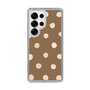 Slim Protection Case［ Watercolor Dots Retro Color - Brown ］