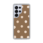 Slim Protection Case［ Watercolor Dots Retro Color - Brown ］