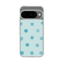 Slim Protection Case［ Watercolor Dots Retro Color - Light Blue ］