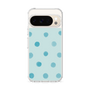 Slim Protection Case［ Watercolor Dots Retro Color - Light Blue ］