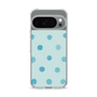 Slim Protection Case［ Watercolor Dots Retro Color - Light Blue ］
