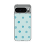 Slim Protection Case［ Watercolor Dots Retro Color - Light Blue ］