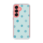 Slim Protection Case［ Watercolor Dots Retro Color - Light Blue ］