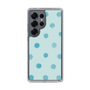 Slim Protection Case［ Watercolor Dots Retro Color - Light Blue ］