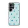 Slim Protection Case［ Watercolor Dots Retro Color - Light Blue ］