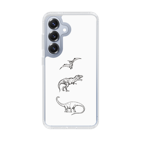 Slim Protection Case［ Dinosaurs No.1 - White ］