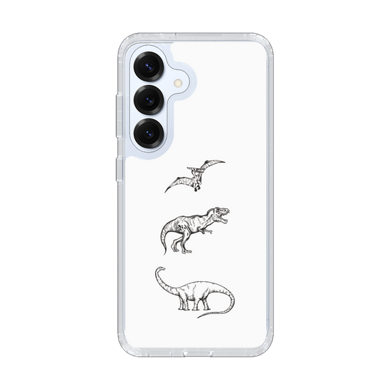 Slim Protection Case［ Dinosaurs No.1 - White ］