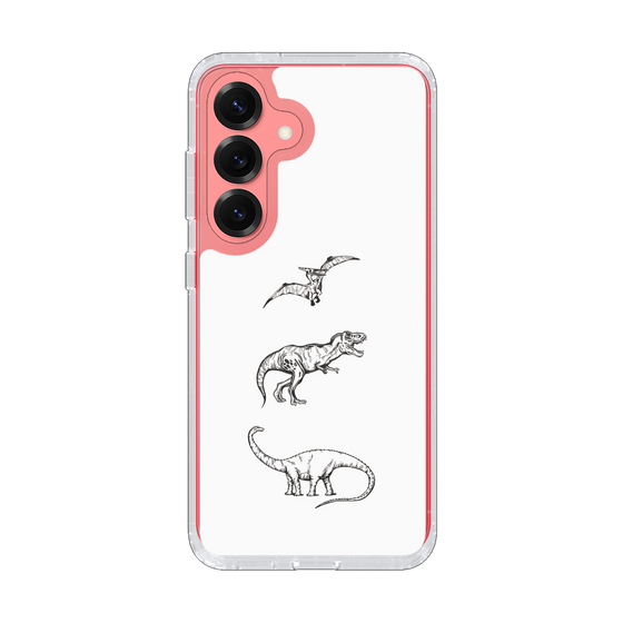 Slim Protection Case［ Dinosaurs No.1 - White ］