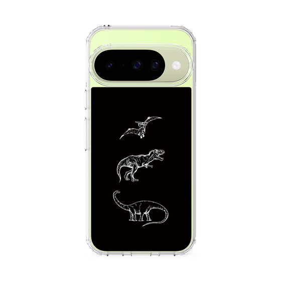 Slim Protection Case［ Dinosaurs No.1 - Black ］
