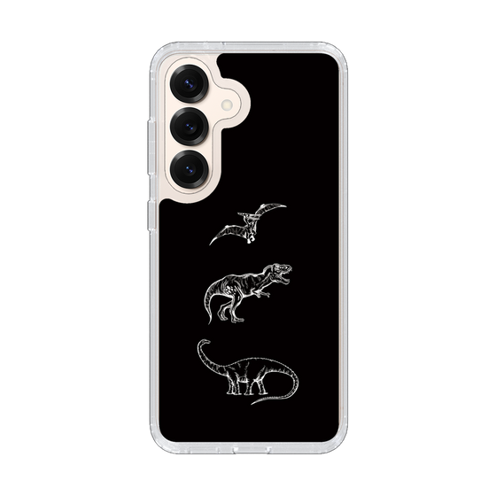 Slim Protection Case［ Dinosaurs No.1 - Black ］