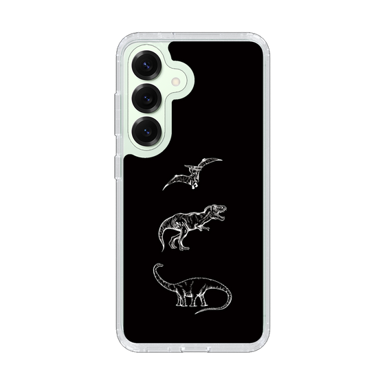 Slim Protection Case［ Dinosaurs No.1 - Black ］