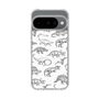 Slim Protection Case［ Dinosaurs No.2 - White ］