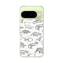 Slim Protection Case［ Dinosaurs No.2 - White ］