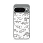 Slim Protection Case［ Dinosaurs No.2 - White ］
