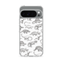 Slim Protection Case［ Dinosaurs No.2 - White ］
