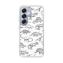 Slim Protection Case［ Dinosaurs No.2 - White ］