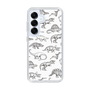 Slim Protection Case［ Dinosaurs No.2 - White ］