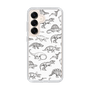 Slim Protection Case［ Dinosaurs No.2 - White ］