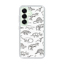 Slim Protection Case［ Dinosaurs No.2 - White ］