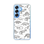 Slim Protection Case［ Dinosaurs No.2 - White ］