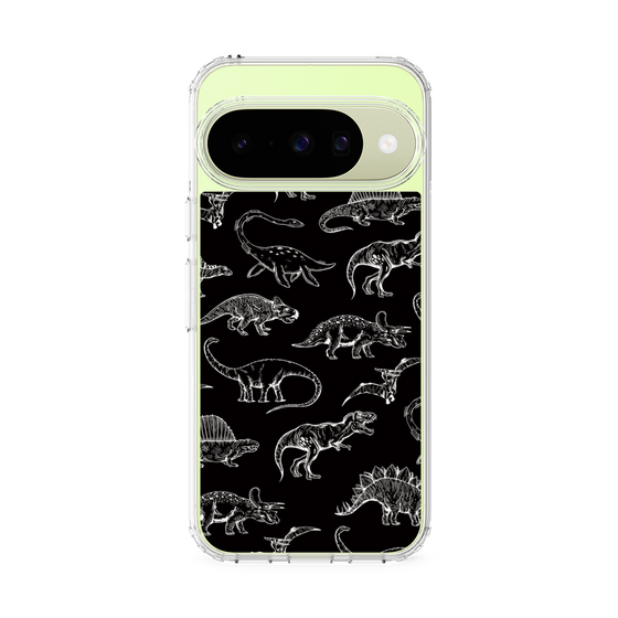 Slim Protection Case［ Dinosaurs No.2 - Black ］