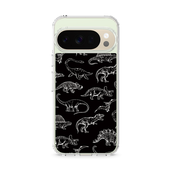 Slim Protection Case［ Dinosaurs No.2 - Black ］