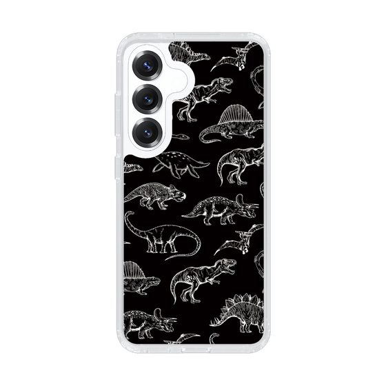 Slim Protection Case［ Dinosaurs No.2 - Black ］