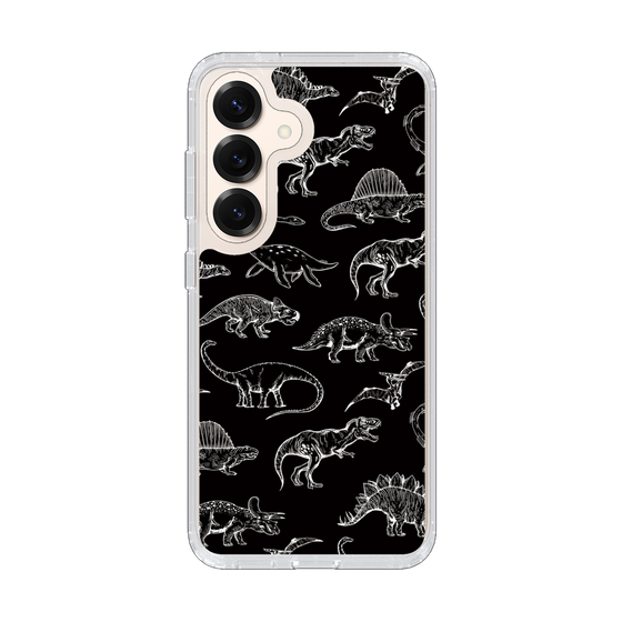 Slim Protection Case［ Dinosaurs No.2 - Black ］