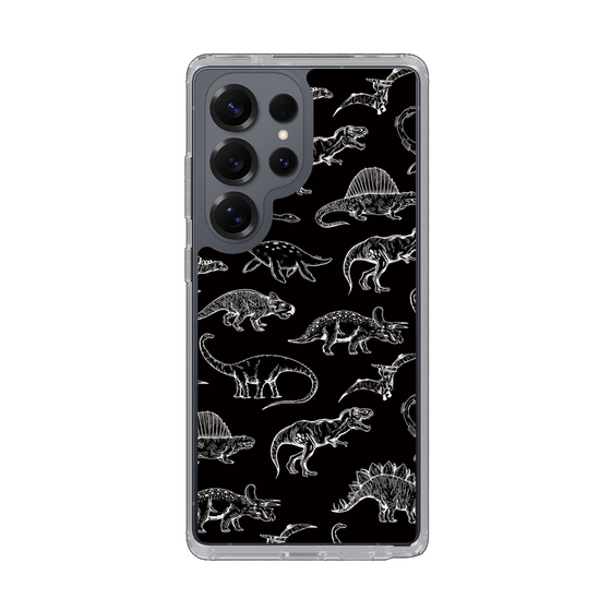 Slim Protection Case［ Dinosaurs No.2 - Black ］