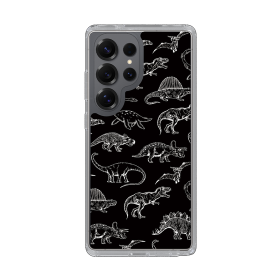 Slim Protection Case［ Dinosaurs No.2 - Black ］