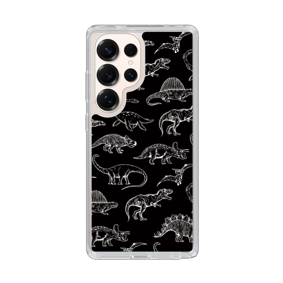 Slim Protection Case［ Dinosaurs No.2 - Black ］