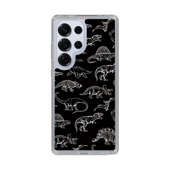 Slim Protection Case［ Dinosaurs No.2 - Black ］
