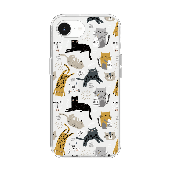 Slim Protection Case［ Funny Cats - 01 ］