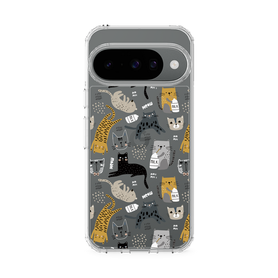 Slim Protection Case［ Funny Cats - 01 ］