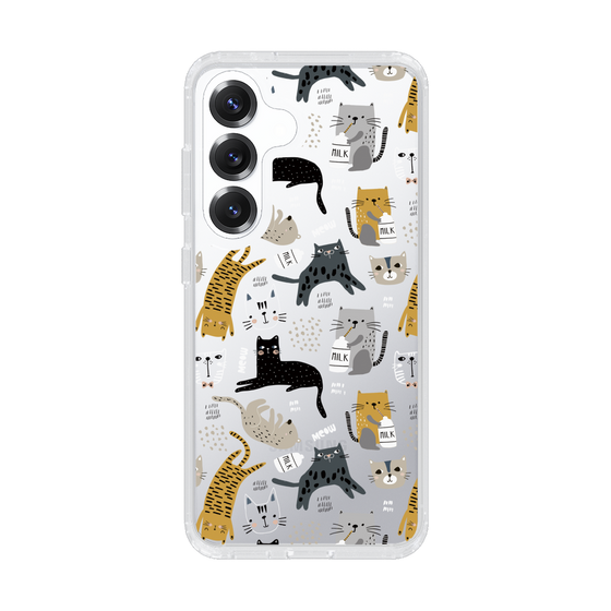 Slim Protection Case［ Funny Cats - 01 ］