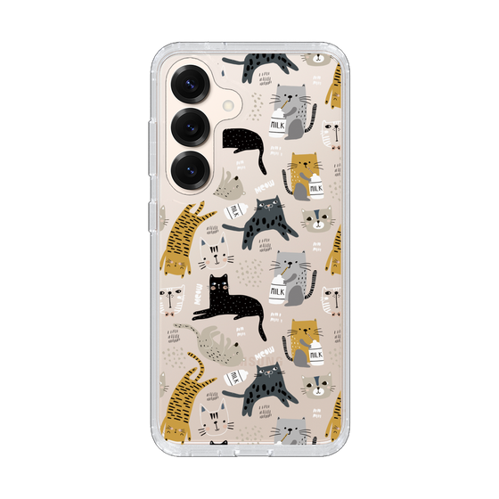 Slim Protection Case［ Funny Cats - 01 ］