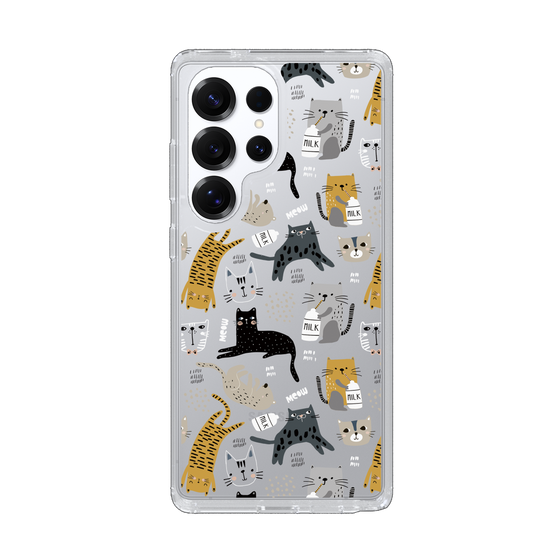 Slim Protection Case［ Funny Cats - 01 ］