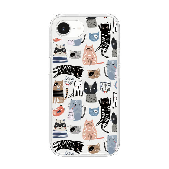 Slim Protection Case［ Funny Cats - 04 ］