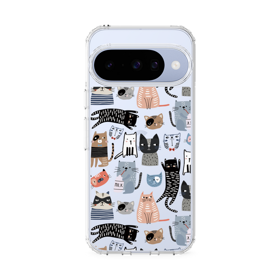 Slim Protection Case［ Funny Cats - 04 ］