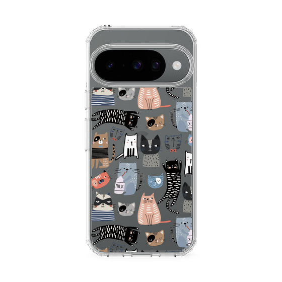Slim Protection Case［ Funny Cats - 04 ］