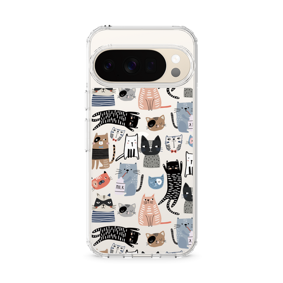 Slim Protection Case［ Funny Cats - 04 ］